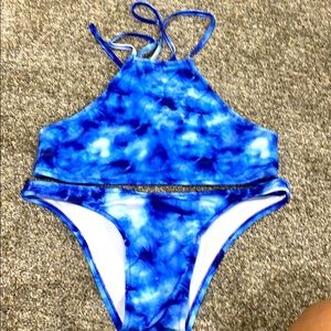 Matching bathing suit